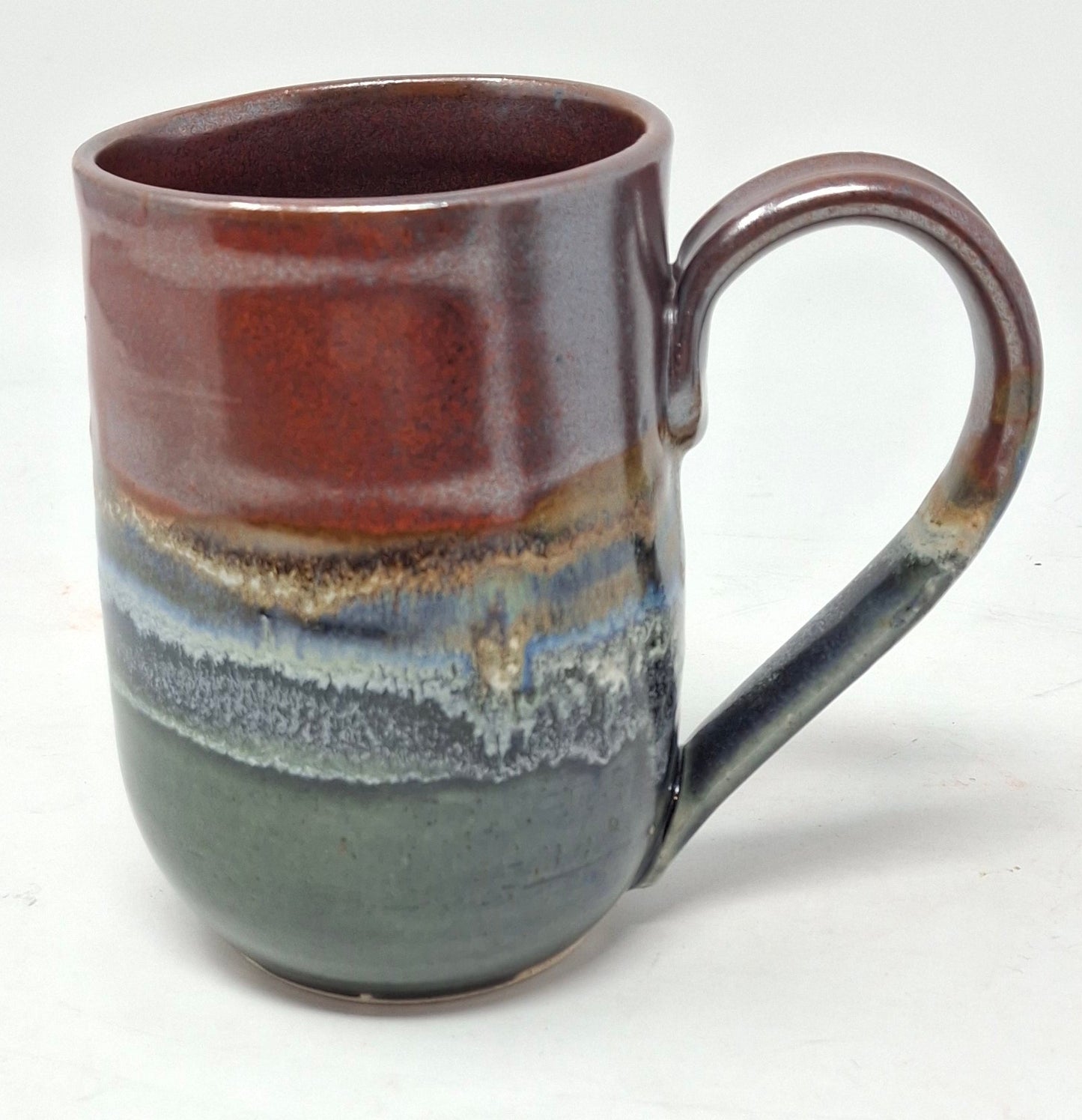 Mugs - copper/green