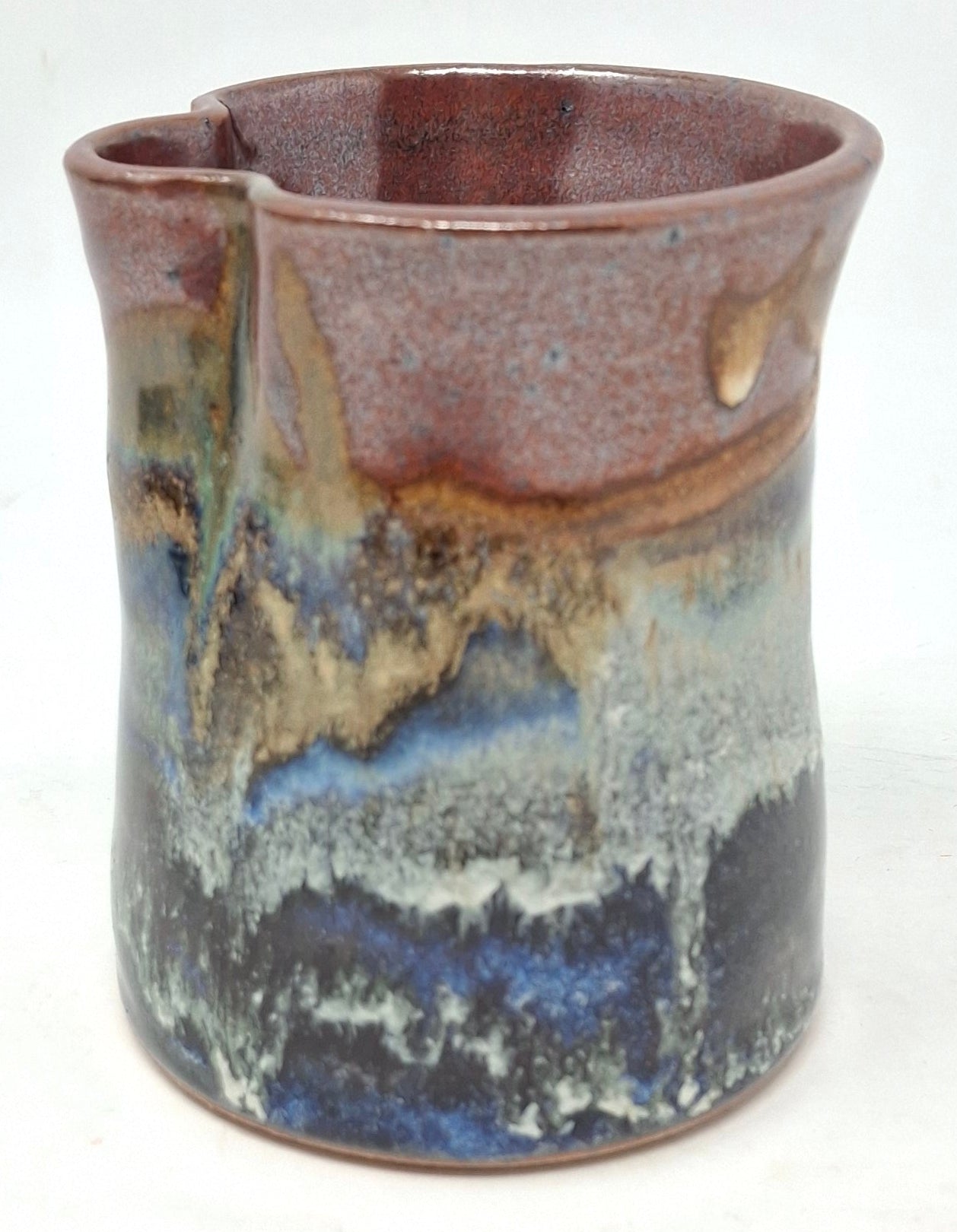 Creamer Container - Copper/Green