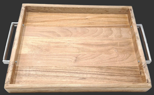 Wooden Tray - with handles