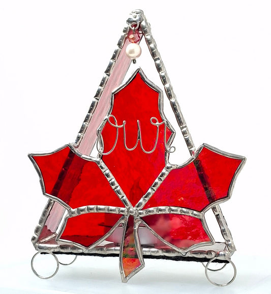 Maple Leaf - Pyramid Tealite