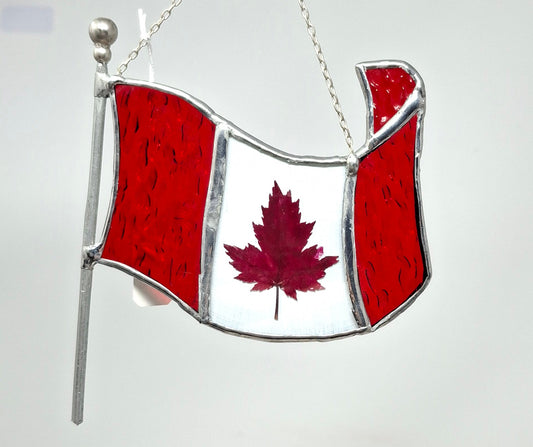 Canada Flag on Pole