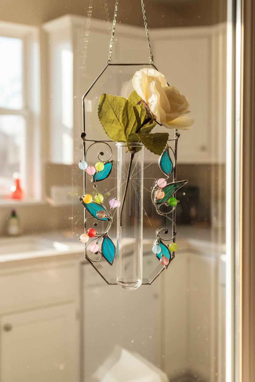 Propagator with leaves and beads