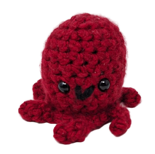 Crocheted Squid