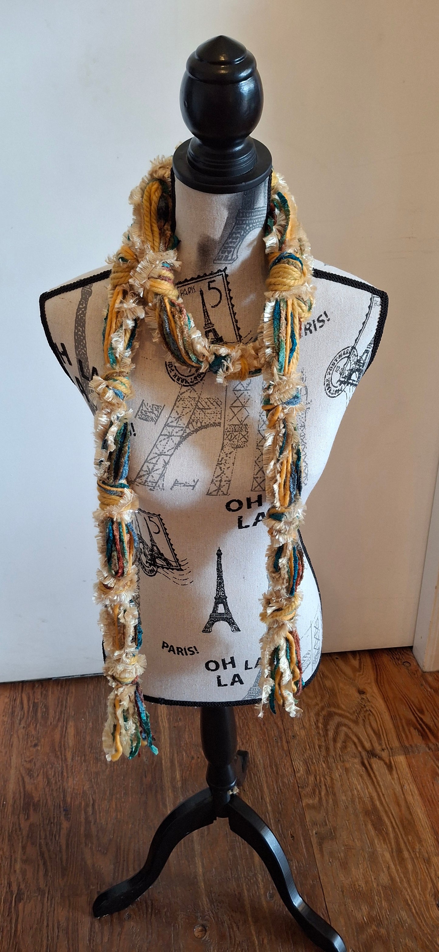 Hand made Knotted Scarves