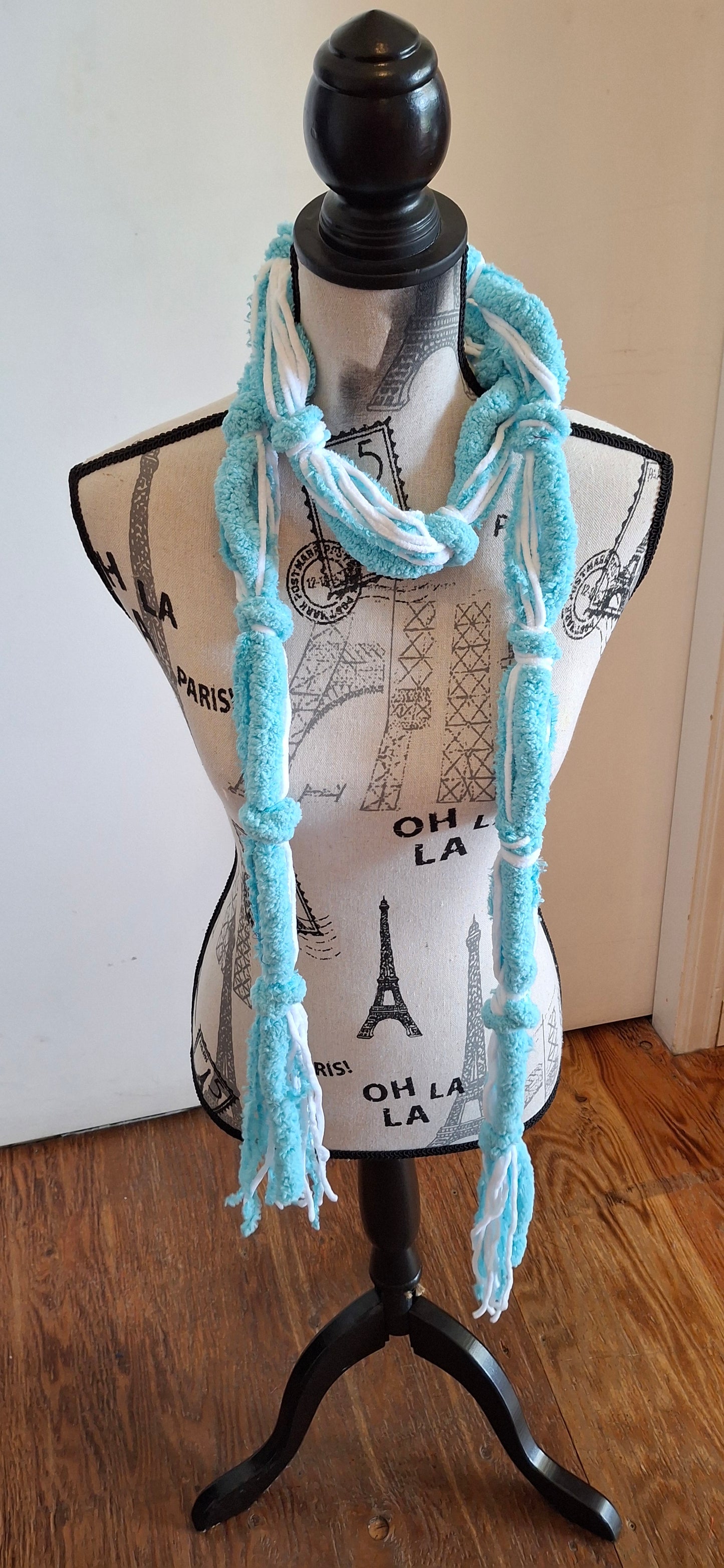 Hand made Knotted Scarves