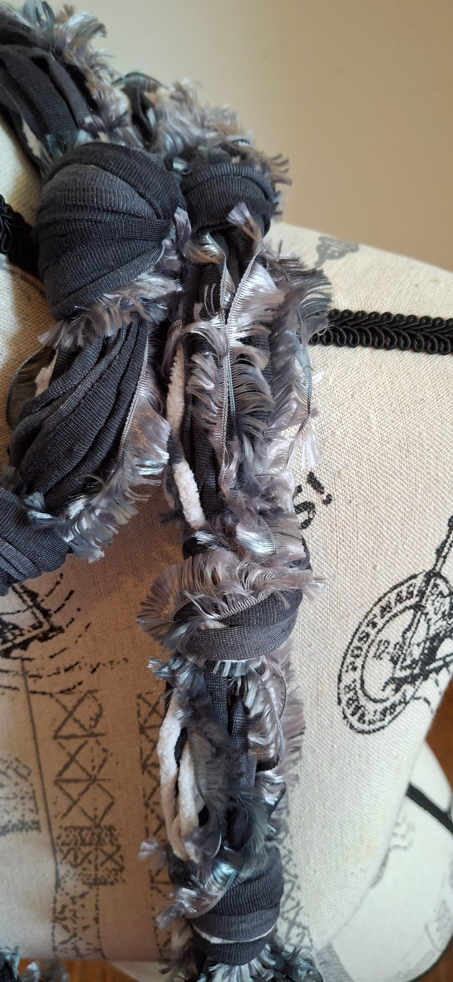 Hand made Knotted Scarves