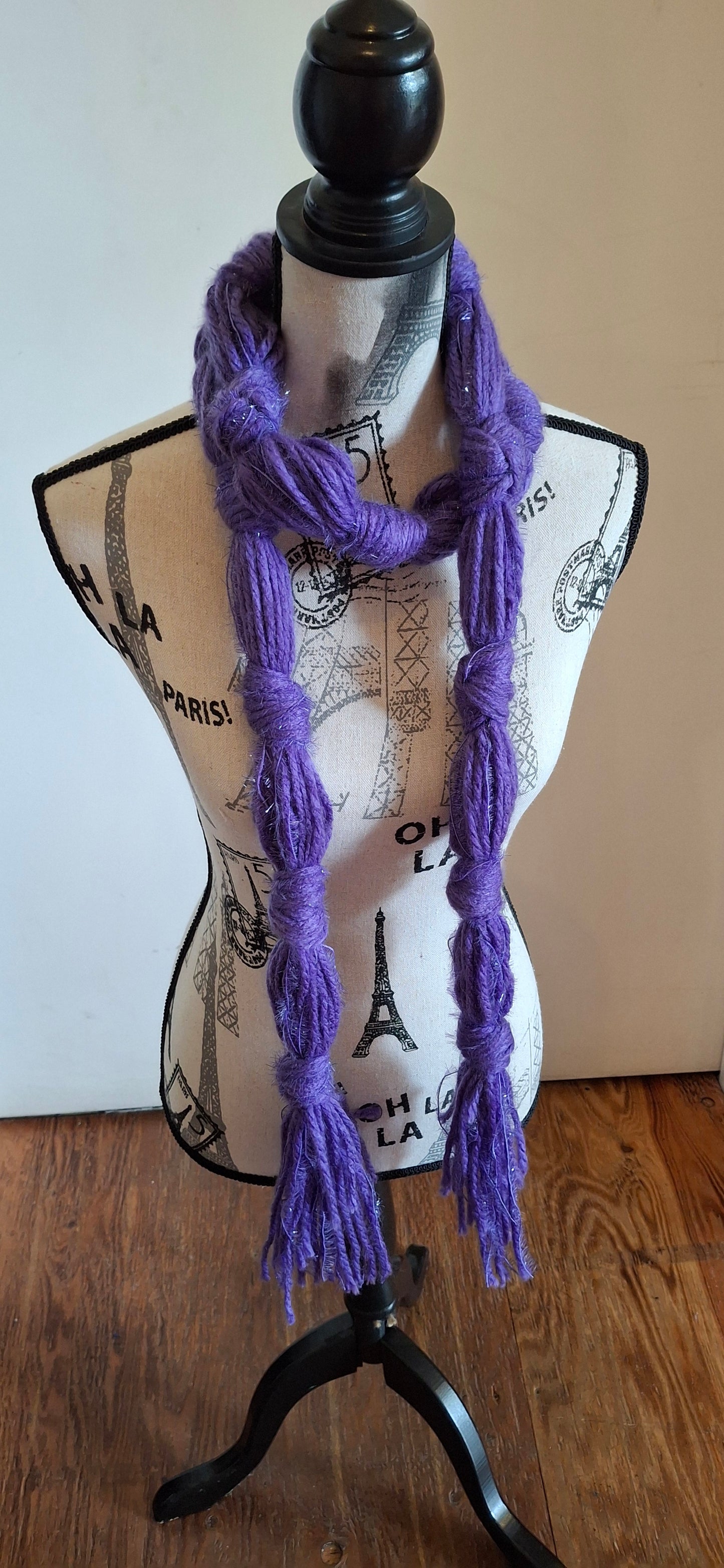 Hand made Knotted Scarves