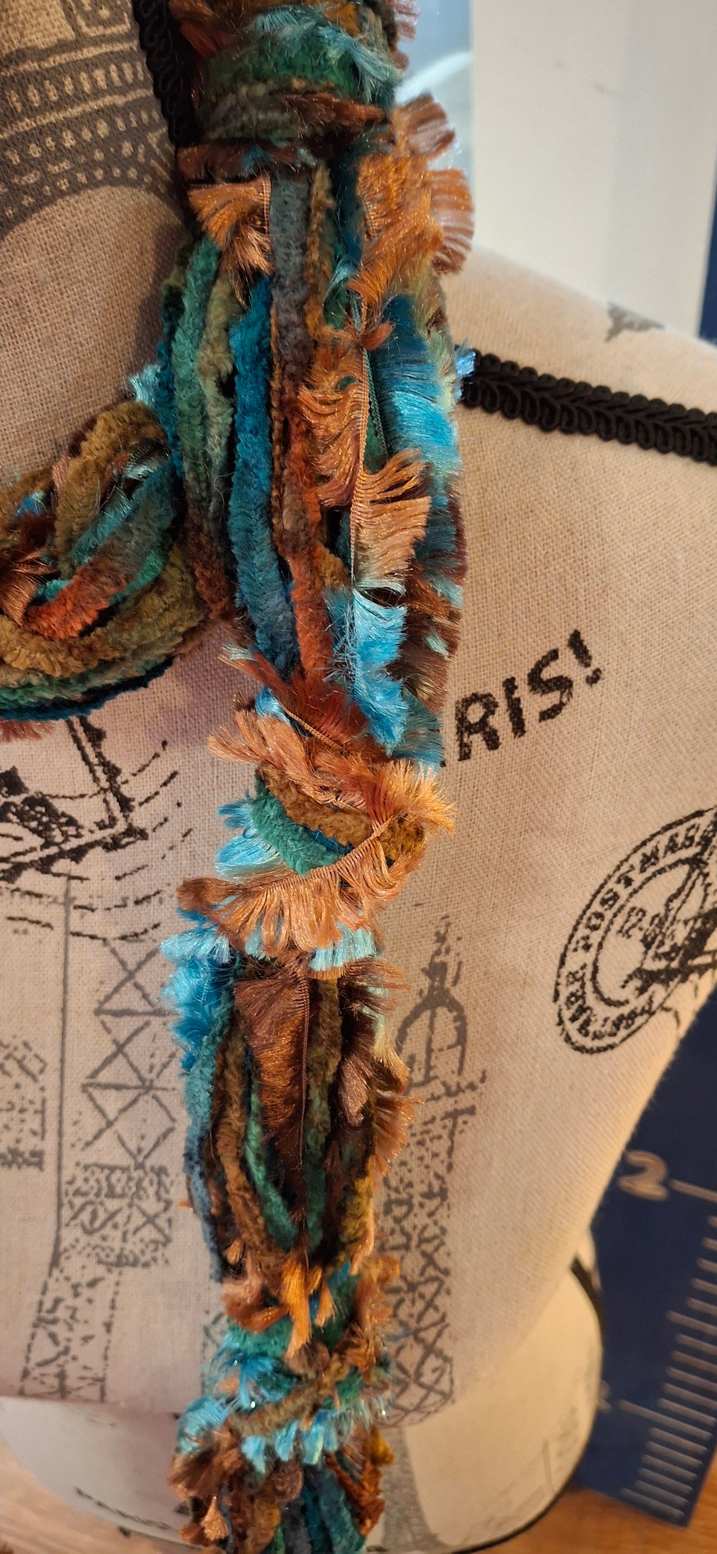 Hand made Knotted Scarves