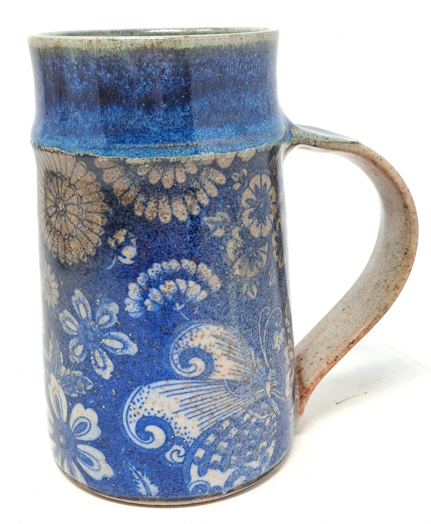 Blue Decal Coffee Mug