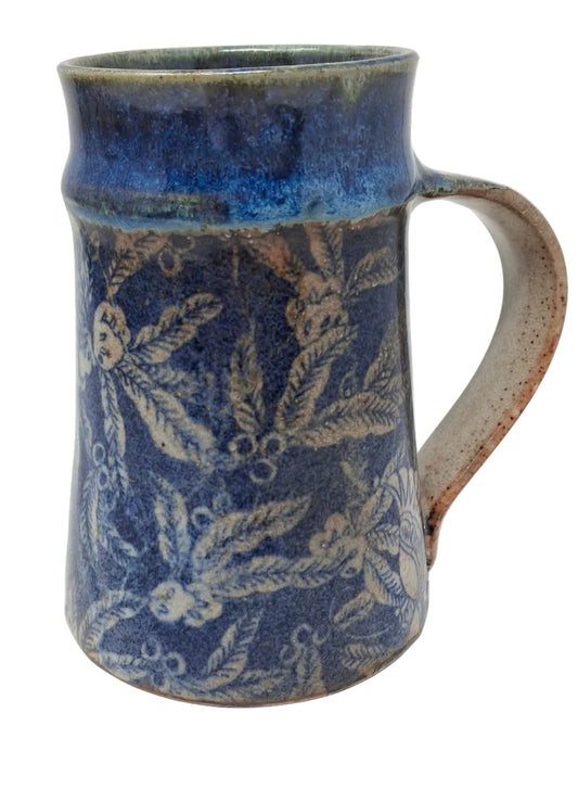 Blue Decal Coffee Mug