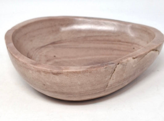 Tan Carved Bowl