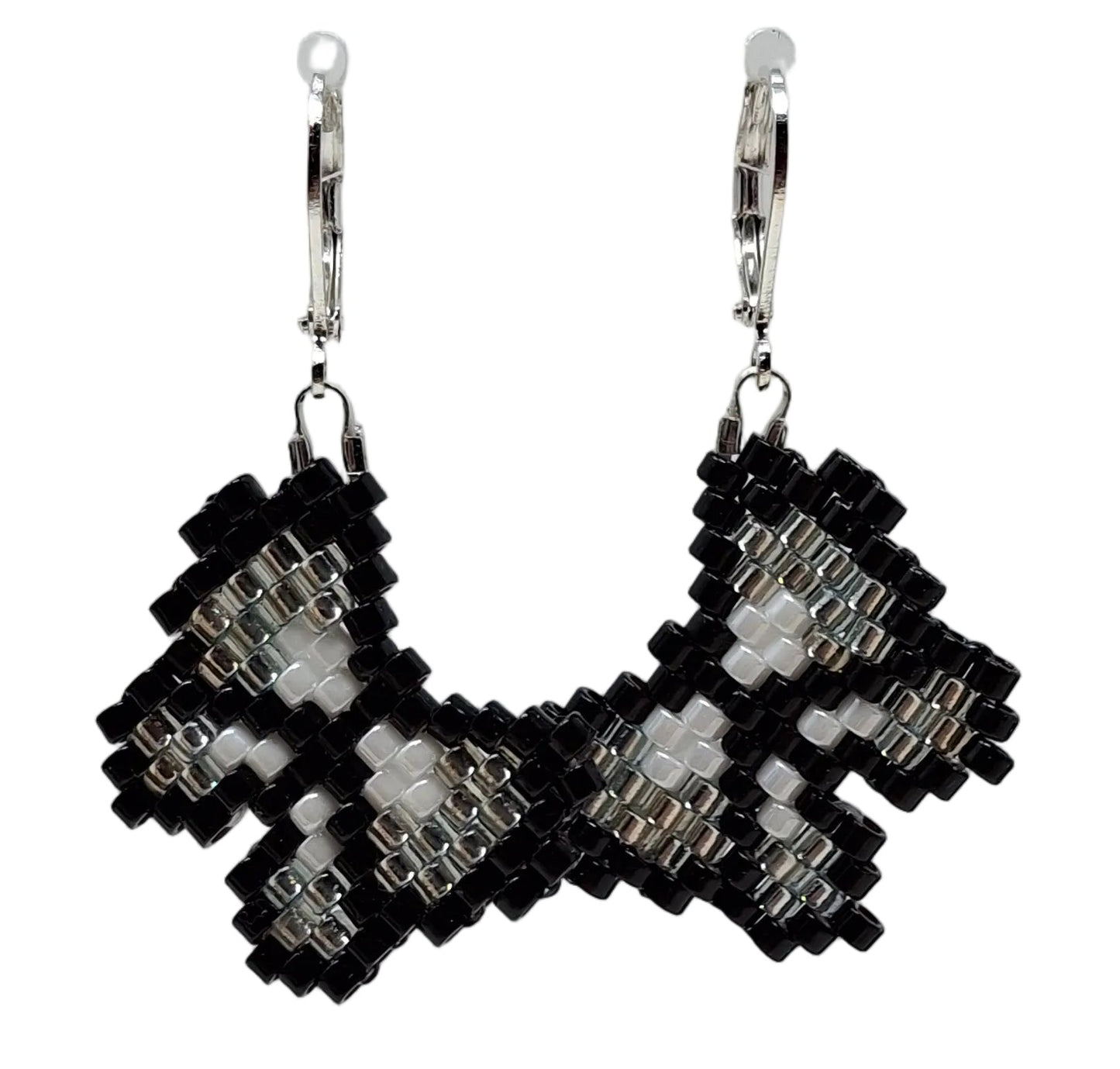 Butterfly Beaded Earrings