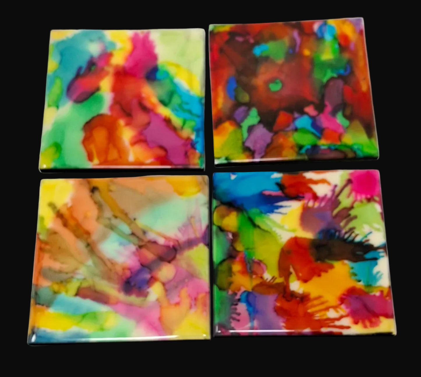 Splash of Colour Coasters