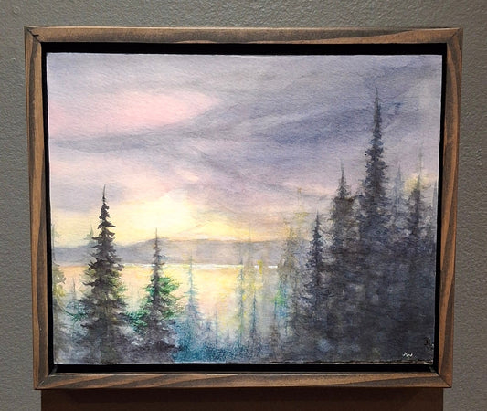 Fraserview #3 - Watercolour on paper