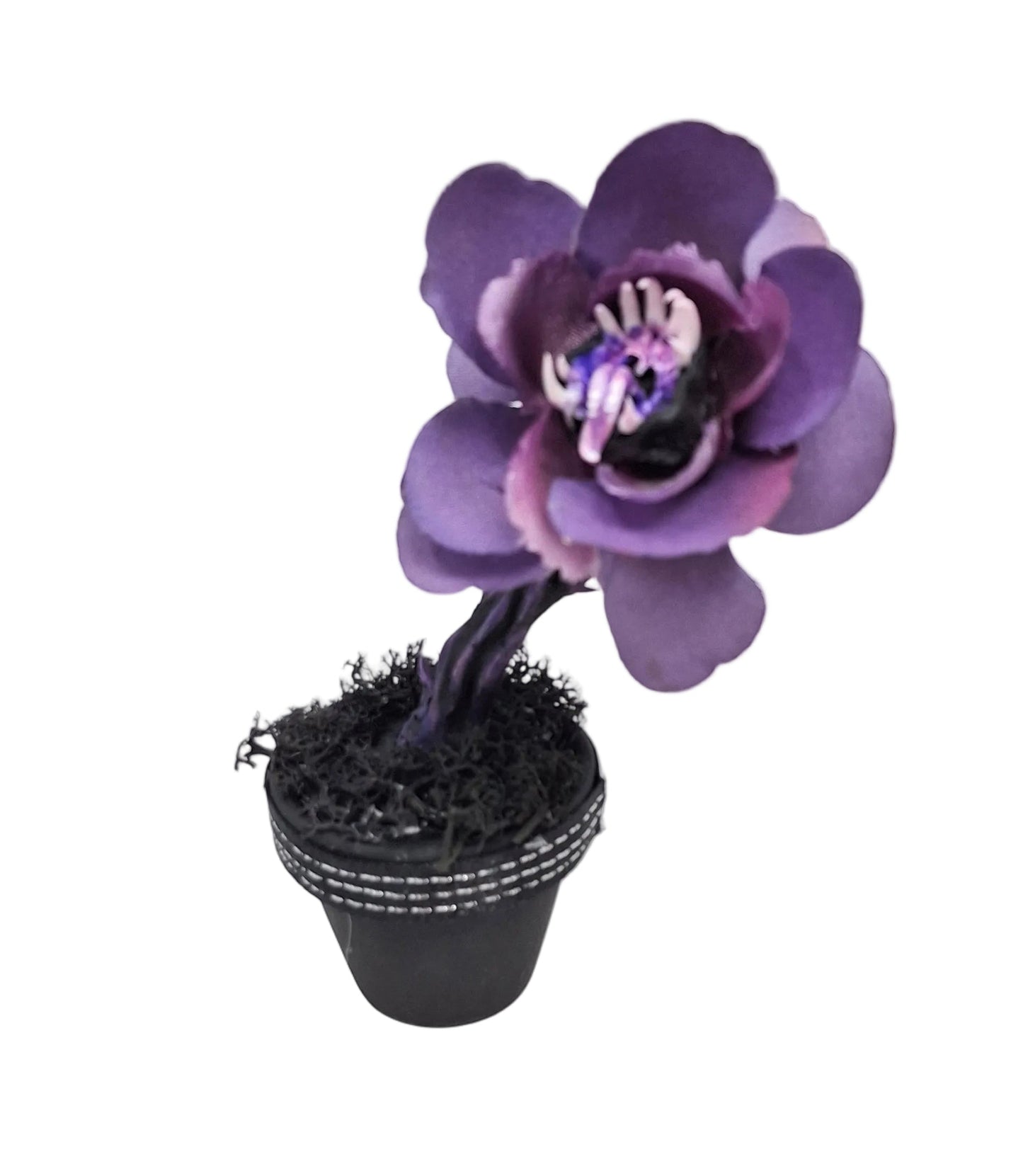 Charming Chomper - Purple Flower with Teeth