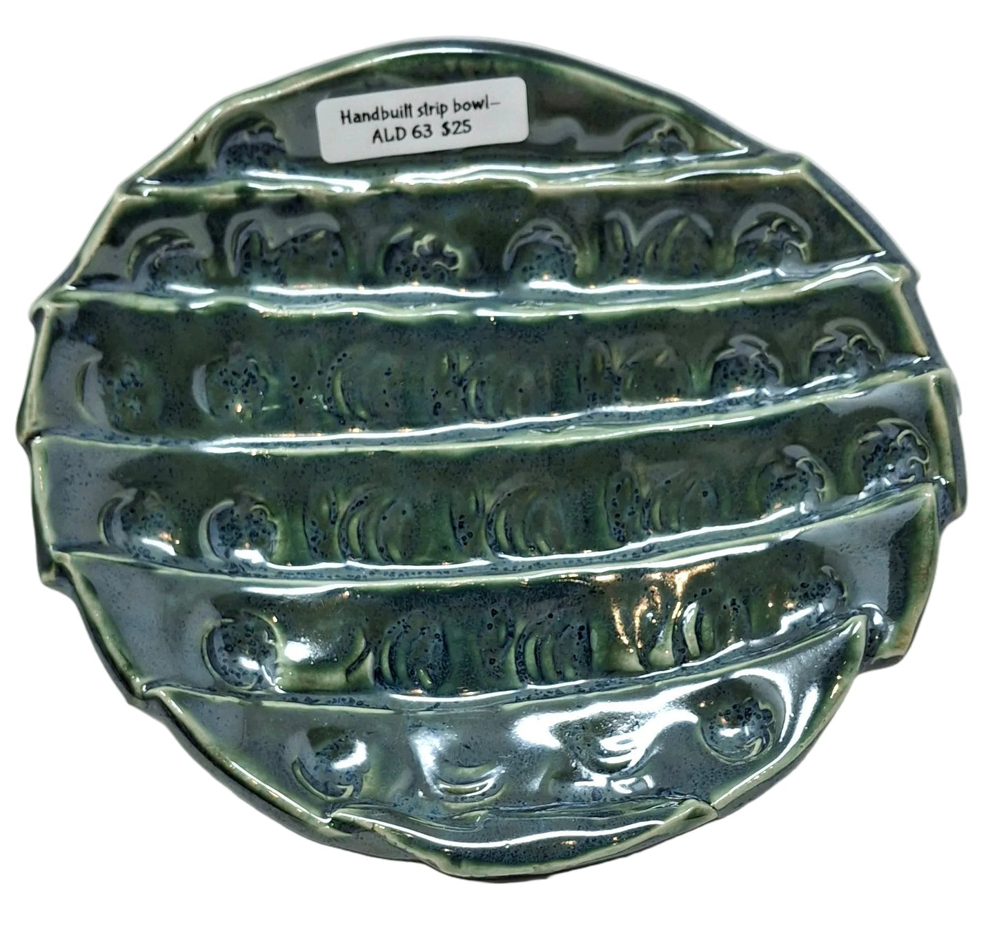 Handbuilt Strip Bowl