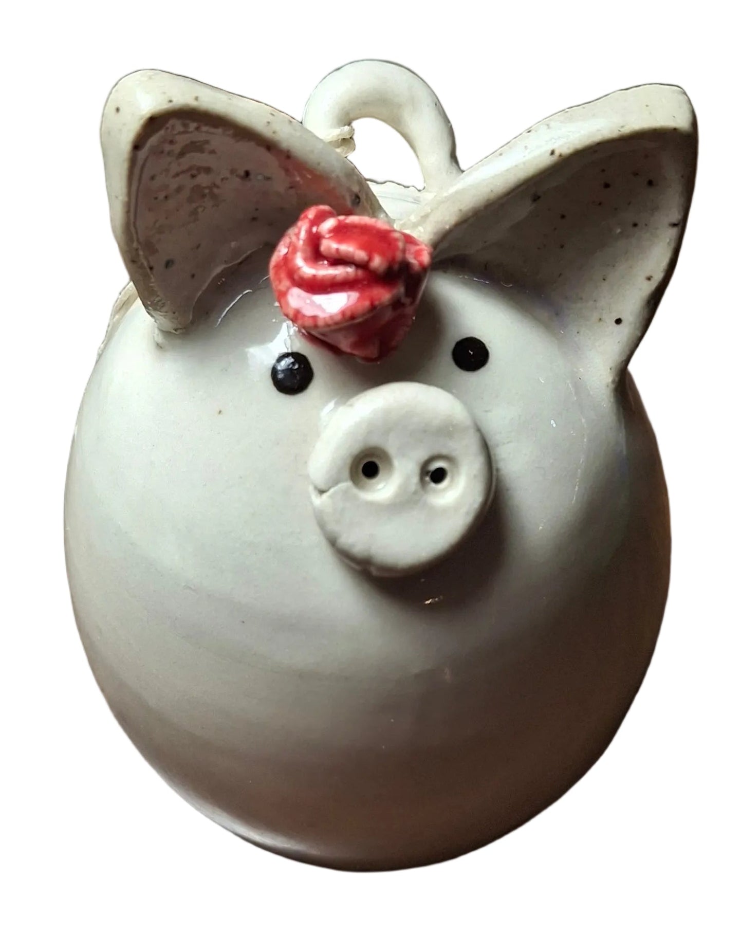 Pig Ornament - Pottery