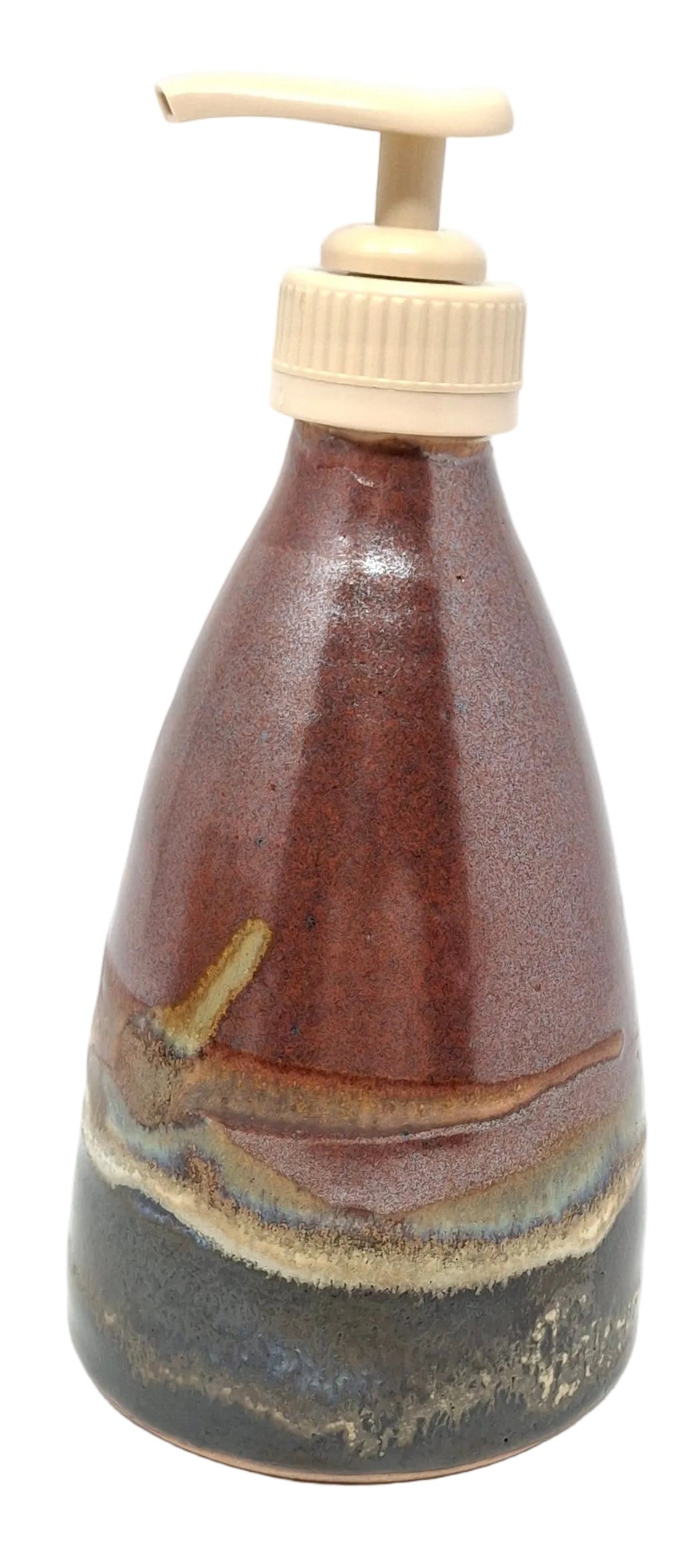 Copper Blue Soap Dispenser