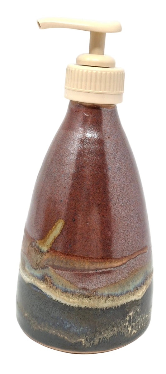 Copper Blue Soap Dispenser