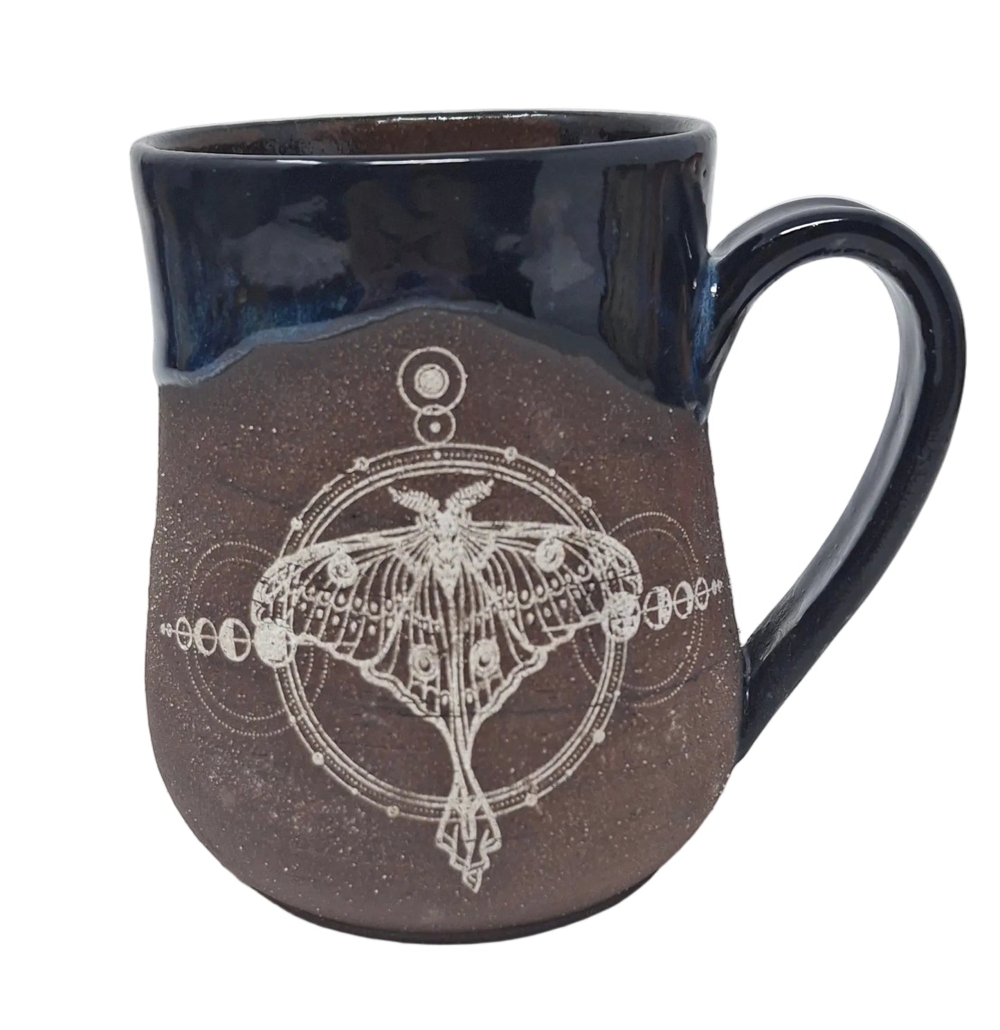 Geometric animal mugs
