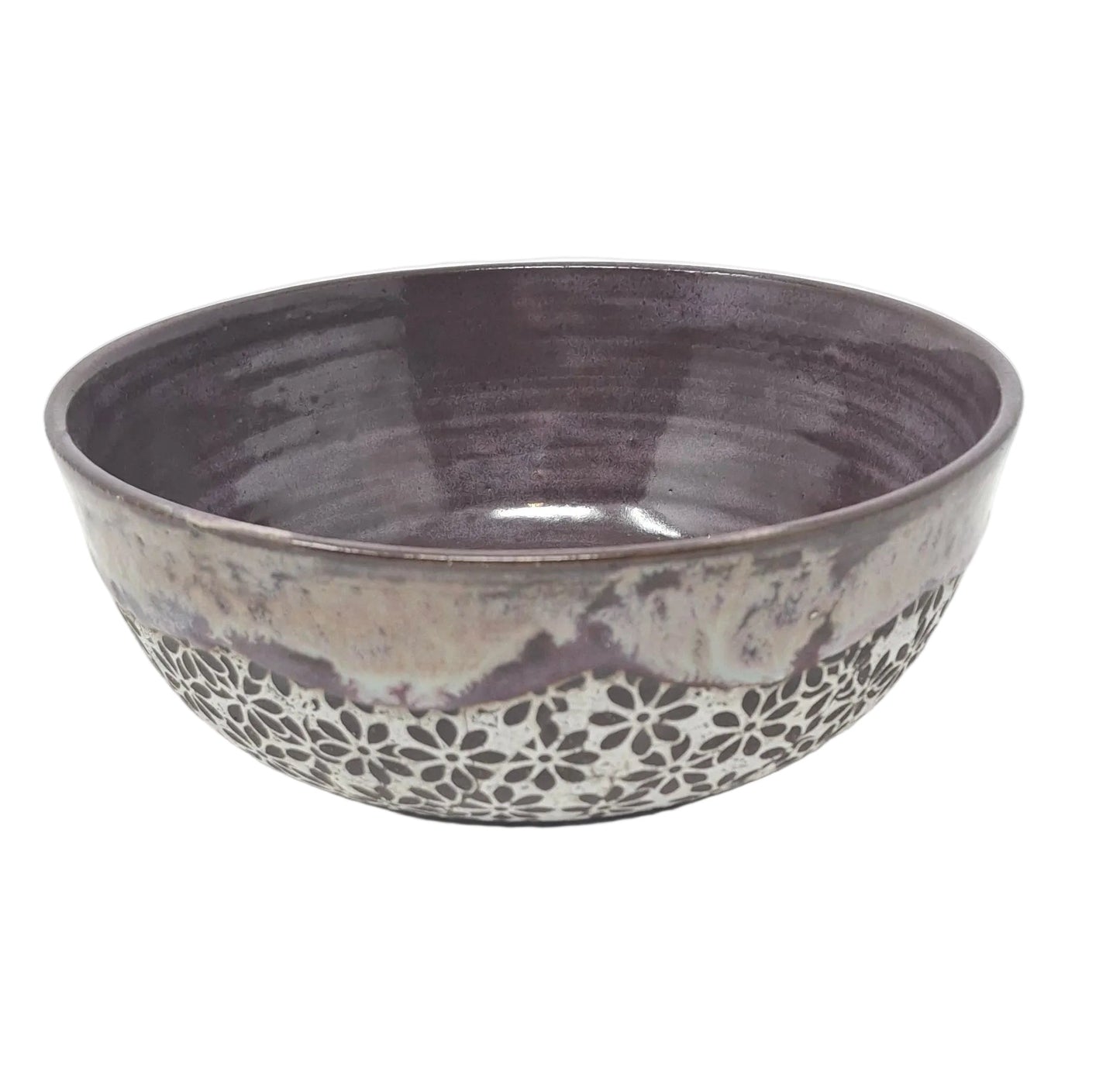 Bowl with flower print