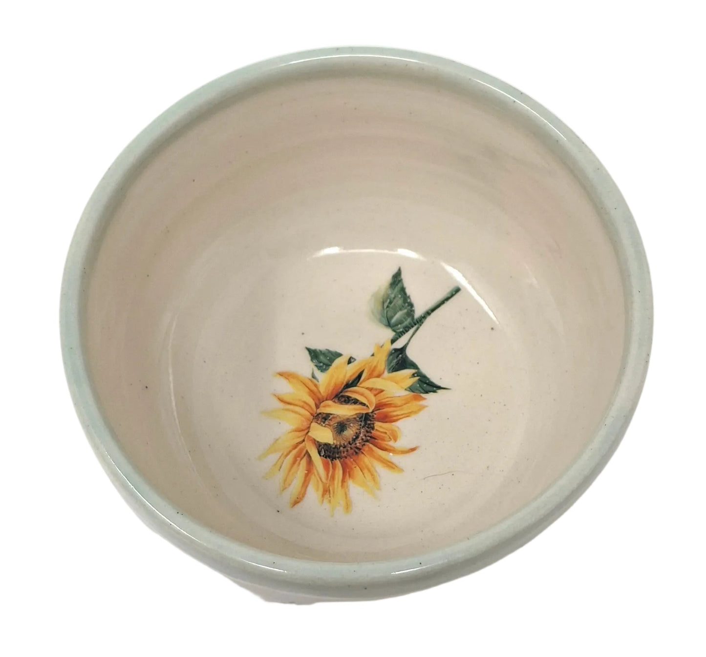 Squirrel and sunflower bowl