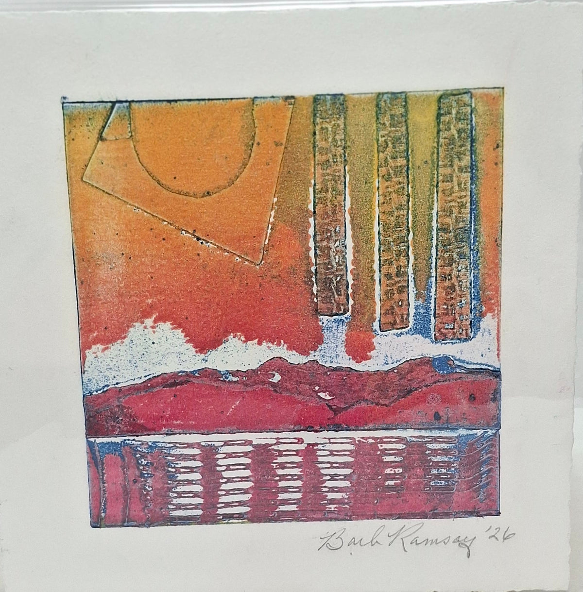 Collagraph Print Series B