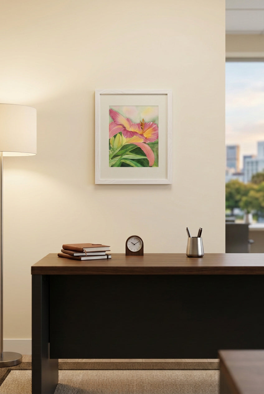 Consider the Lilies 1 - Water colour