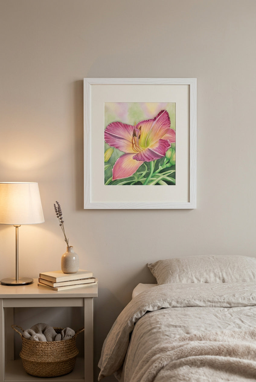 Consider the Lilies 2 - Water colour