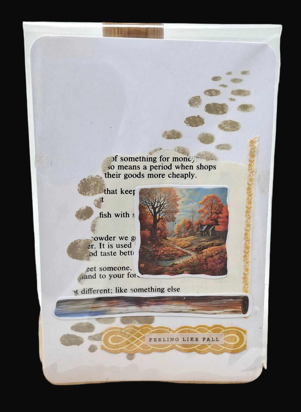 Autumn Themed Postcards