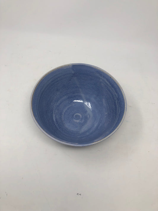 large blue bowl