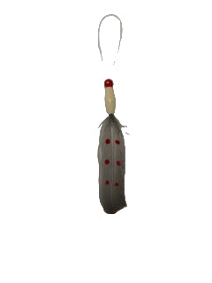 feather christmas tree ornament