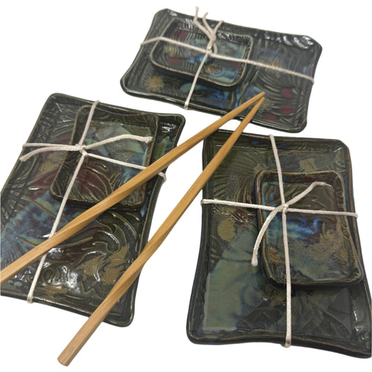 Sushi Pottery set