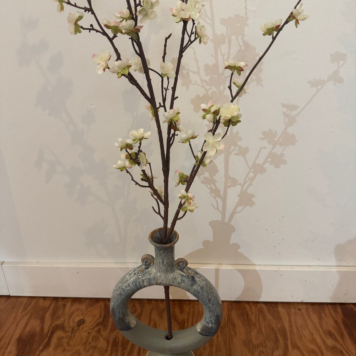 Pottery Donut Vase