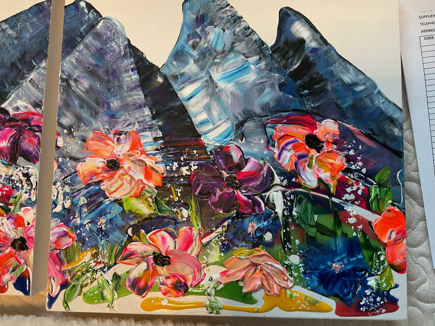 Mountain Bliss - Painting