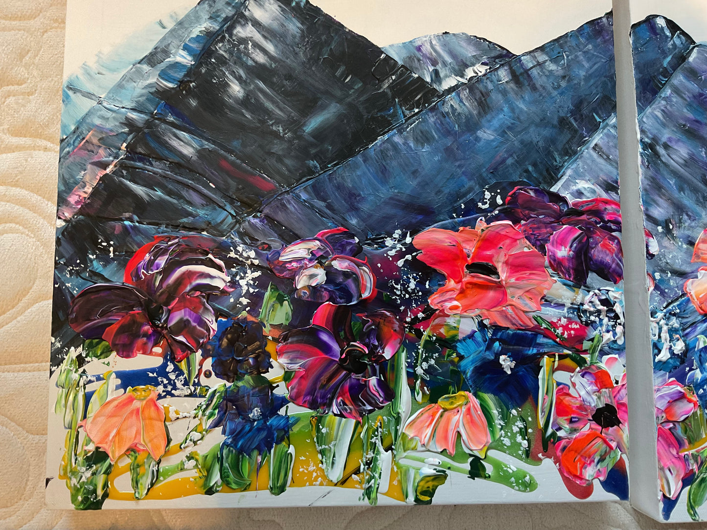 Mountain Bliss - Painting